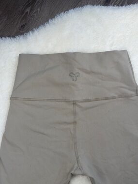 TNA Sage Green High-Waist Biker Shorts XS